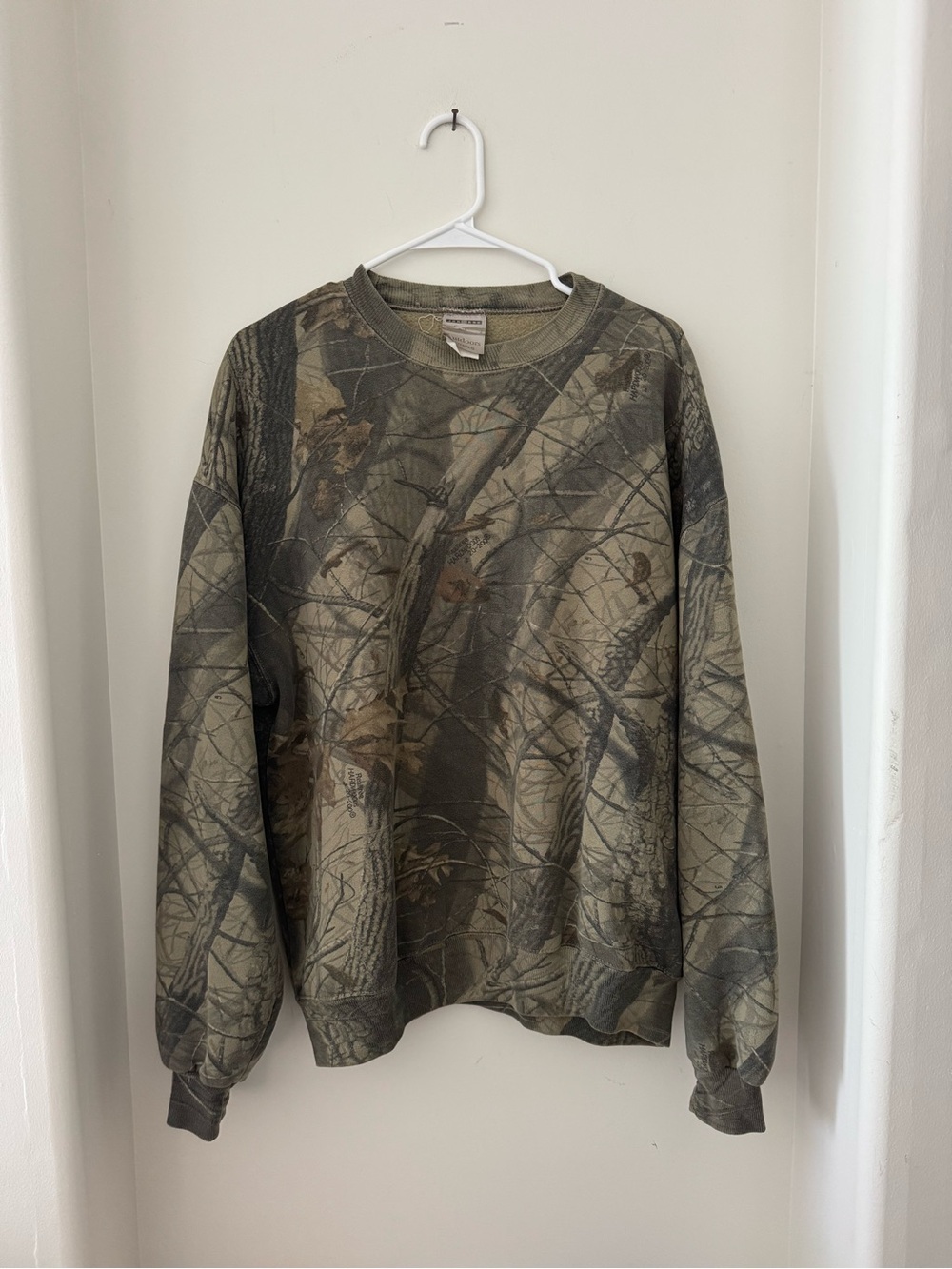 JERZEES Vintage Camo Sweatshirt